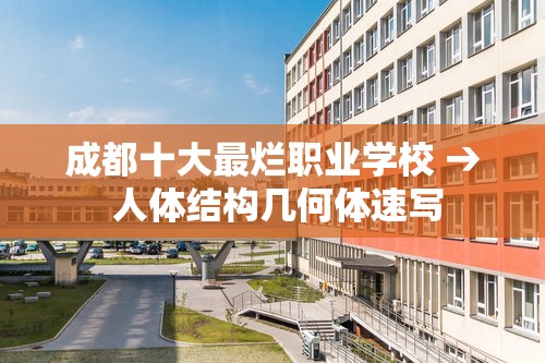 成都十大最烂职业学校 → 人体结构几何体速写 成都十大最烂职业学校 → 人体结构几何体速写