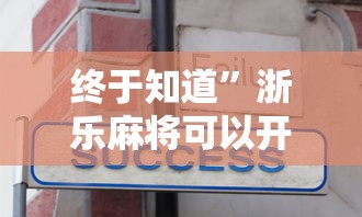 终于知道”浙乐麻将可以开挂吗”辅助工具插件,揭秘技巧开挂