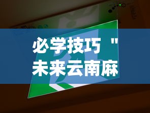 必学技巧 ＂未来云南麻将开挂{透视辅助}全揭秘