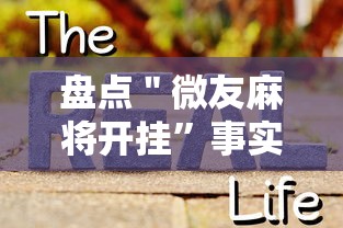 盘点＂微友麻将开挂”事实上真的有挂