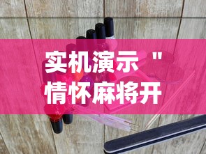实机演示 ＂情怀麻将开挂必赢神器？_游戏_玩家_工具