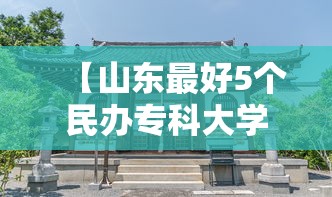 【山东最好5个民办专科大学,山东民办学校排名前十】