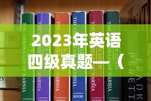 2023年英语四级真题—（2023年英语四级真题及答案pdf）