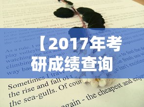 【2017年考研成绩查询入口,2017年考研成绩查询入口官网】