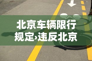 北京车辆限行规定›违反北京限行规定如何处罚