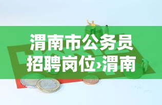 渭南市公务员招聘岗位›渭南市公务员招聘岗位2025