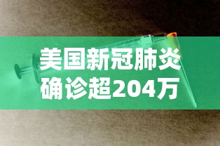美国新冠肺炎确诊超204万—（美国新冠肺炎可怕图片）