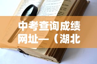 中考查询成绩网址—（湖北省中考查询成绩网址）
