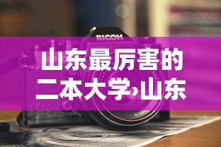 山东最厉害的二本大学›山东最吃香的二本大学