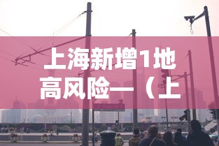 上海新增1地高风险—（上海新增4例确诊）