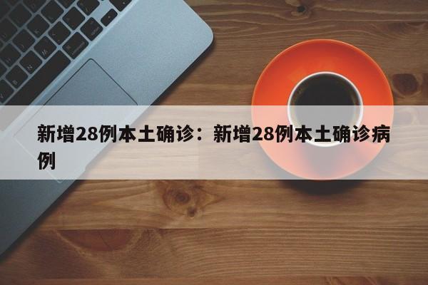 新增28例本土确诊：新增28例本土确诊病例