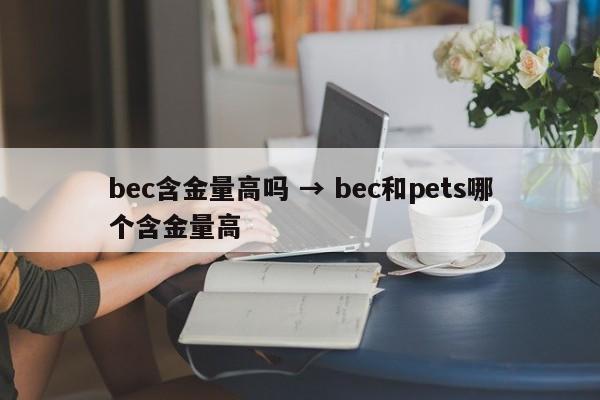bec含金量高吗 → bec和pets哪个含金量高
